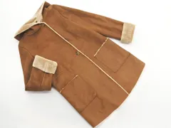 URBAN RESEARCH アーバンリサーチ フェイクムートン フード コート sizeF/ブラウン ◇■ レディース