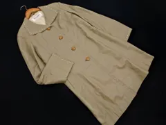 BALMAIN バルマン 羊革 レザー コート size11/グレージュ ◇■◎レディース