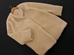 SM2 サマンサモスモス ボア ノーカラー コート sizeF/ベージュ ◇■ レディース