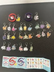 ポケットモンスター カラビナ ガチャ アクリルキーホルダー フルセット