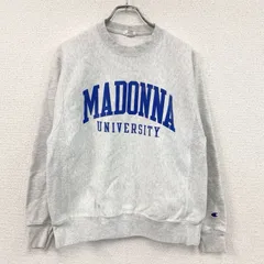 古着 used　Champion　チャンピオン　リバースウィーブ　スウェット/トレーナー　アーチプリント　霜降りグレー　Mサイズ