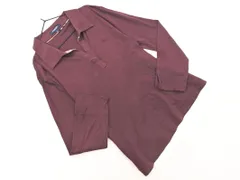BURBERRY バーバリー ポロシャツ size2/ボルドー ◇■ レディース