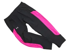 UNDER ARMOUR アンダーアーマー レギンス パンツ 黒ｘピンク ◇■ レディース