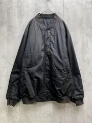 STEVEN ALAN スティーブンアラン TYPEWRITER DARUMA RIB BLOUSON ジャケット sizeXL/黒 ◆■◎メンズ