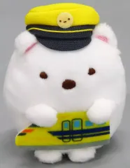 【中古】ぬいぐるみ しろくま てのりぬいぐるみ 「すみっコぐらし×ドクターイエロー」