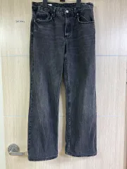 ザラ ブラック デニム パンツ