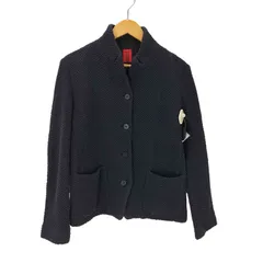 ハートイッセイミヤケ Haat ISSEY MIYAKE 混紡 加工生地 ポップコーン ストレッチ ジャケット レディース JPN：4 