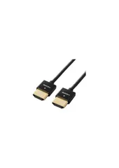 エレコム HDMIケーブル スリム イーサネット対応 2m ブラック ELECOM