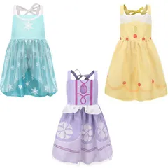 エプロン 子供 キッズ 女の子 プリンセス ハロウィン 仮装 コスプレ 変身 可愛い お姫様 S M