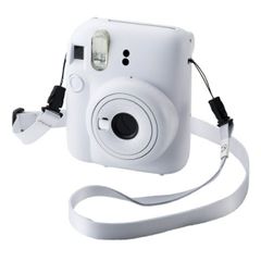 エレコム カメラストラップ 首掛け / 肩掛け / たすき掛け チェキ instax 写ルンです コンデジ対応 長さ調整可 ホワイト IC-STSDM12WH