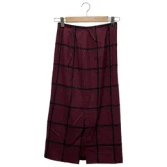 IENA (イエナ) ▲ ③ 17060900213030 チェックカラータイトスカート レディース レッド 34