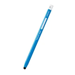エレコム タッチペン タブレット iPad スマホ 鉛筆型 三角 太軸 感度タイプ ブルー タブレット学習 学校 子供 キッズ P-TPEN02SBU  【普通郵便にて5営業日以内発送】のサムネイル