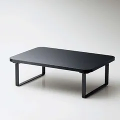 エレコム モニター台 パソコン台 木製 オフィス用品 キーボード収納(29.5cmまで) 簡単組立 工具不要 省スペース 寸法[幅38×奥26×高12cm] ブラック