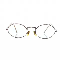ジョルジオアルマーニ GIORGIO ARMANI 眼鏡 めがね クリアレンズ ロゴ 度入り 茶 ブラウン ■GY11 /MQのサムネイル