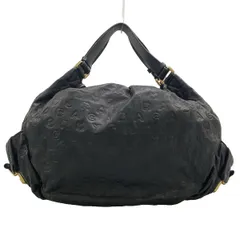 MARC BY MARC JACOBS(マークバイマークジェイコブス) トートバッグ - 黒 型押し加工 レザー