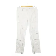 パーリーゲイツ PEARLY GATES ロングパンツ 中綿 ストレート カーゴ ナイロン ジップ ロゴプリント スポーツ ゴルフ 5 L ライトグレー /AH16 ■GY01のサムネイル