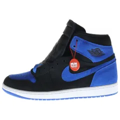 NIKE (ナイキ) AIR JORDAN 1 RETRO HIGH OG ROYAL REIMAGINED エアジョーダン1 レトロ ロイヤル リイマジンド ハイカットスニーカー ブラック/ブルー US11/29cm DZ5485-042