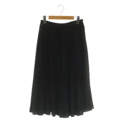 マッキントッシュ ロンドン MACKINTOSH LONDON プリーツスカート ロング 38 ブラック /MY ■OS ■SH