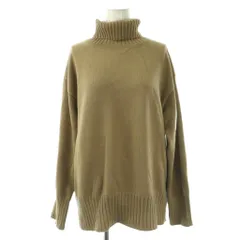 セオリーリュクス theory luxe NORICH CHALIE タートルネックニット セーター 長袖 シルク 38 ベージュ /NR ■OS
