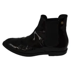 DIESEL(ディーゼル) ショートブーツ 39 レディース - 黒 サイドゴア レザー