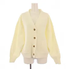 フレームワーク Framework 24SS HTコットン接結カーディガン 長袖 Vネック F 白 24080220710010 /BM