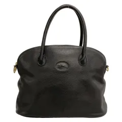 LONGCHAMP(ロンシャン) ハンドバッグ - 黒 レザー