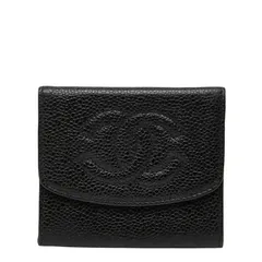 シャネル ココマーク コインケース 小銭入れ ブラック キャビアスキン レディース CHANEL【234-52791】