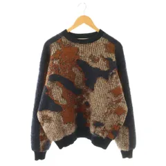 ワイスリー Y-3 U CH1 CAMO KNIT CREW SWEATER ニット セーター モヘヤ混 M マルチカラー /DO ■OS ■SH