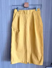 ストレッチ Hミディ スカート