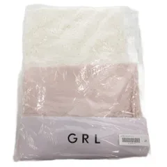 グレイル GRL 花柄レース浴衣セット 帯付き F 白 ホワイト ピンク gi1402 /GV