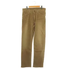 リー Lee デニムパンツ ジーンズ スリム 34 ブラウン /ES ■GY53