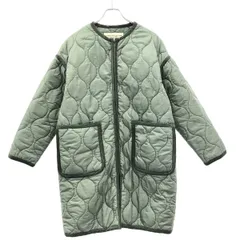 THE SHINZONE ザ シンゾーン 21AW QUILTING COAT キルティング コート 21AMSC005 ブルーグリーン系 Fのサムネイル
