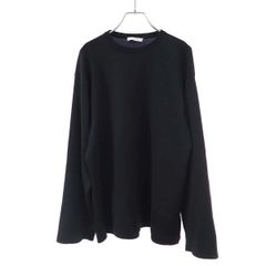 THE ROW ザ ロウ オーバーサイズ マルチファブリックニットセーター ブラック ネイビー XS