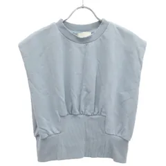 3.1 Phillip Lim スリーワンフィリップリム 21SS フレンチテリーシャーリングスウェットトップス S211-1572UFT サックスブルー Sのサムネイル