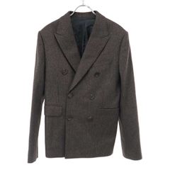 CELINE セリーヌ 20AW ウールストライプジャケット ジレベスト