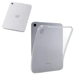 エレコム iPad mini ケース 8.3インチ ( A17 Pro ) / 第6世代 ソフト 軽量 Apple Pencil Pro充電対応 クリア TB-A25SUCCR