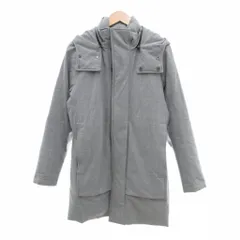 セオリー Theory ダウンコート フード付き ウール XS グレー /UO