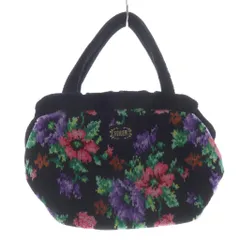 フェイラー アネモネ ハンドバッグ ロゴ 黒