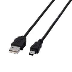 エレコム 環境対応USB2.0ケーブル（A：ミニBタイプ） 3m ELECOM
