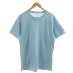 チャンピオン CHAMPION リバースウィーブ スウェット トレーナー Tシャツ カットソー 半袖 XL 水色 C3-K002 /RR