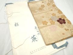 正絹西陣織金華山織螺鈿七宝花菱有栖川謹製高級袋帯 正絹西陣織金華山織螺鈿七宝花菱有栖川謹製高級袋帯 - メルカリ