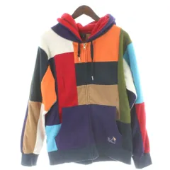 ゴースローキャラバン go slow caravan フリースジャケット ジップアップパーカー 3 マルチカラー /AP
