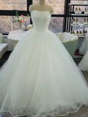 シフォンウェディングドレス