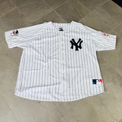 Fanatics ニューヨーク ヤンキース ベースボールシャツ 5L メンズ ビッグサイズ ホワイト 半袖 1278-3555 ファナティクス/515767