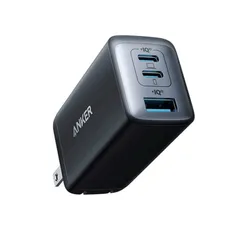 メーカー正規品 新品 ANKER アンカー PowerPort III 3-Port 65W Pod USB急速充電器 ブラック A2667N12