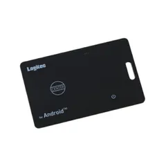 エレコム スマートタグ Android対応 紛失防止タグ カード型 超薄型1.7mm 充電式 ワイヤレス充電 防水 防塵 IP68 財布 バッグ ブラック LGT-WCCD1BKG