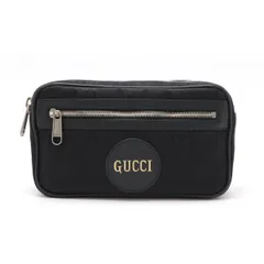 GUCCI グッチ Gucci Off The Grid オフザグリッド ベルトバッグ ボディバッグ ウエストバッグ ナイロンキャンバス レザー ブラック 黒 631341