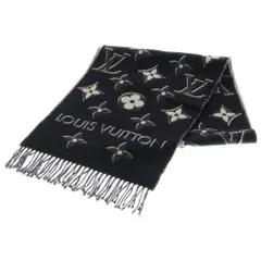LOUIS VUITTON (ルイヴィトン) LV エセンシャル シャイン モノグラム マフラー M78159