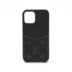 LOUIS VUITTON ルイ ヴィトン モノグラムエクリプス IPHONE バンパー 12/12Pro アイフォン スマホカバー スマホケース 携帯ケース M80330