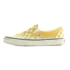 バンズ VANS スリッポン チェッカー US5.5 23.5cm 黄色 アイボリー /MI ■OSのサムネイル